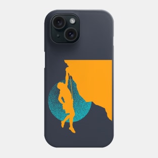 Climbing to the Moon Phone Case