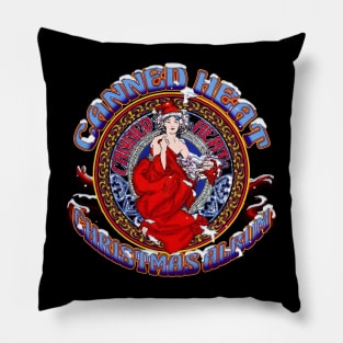 Rock the Blues Away Heat Fan Tee Pillow