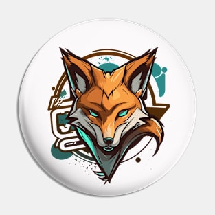 Graffiti Paint Fox Creative Inspiration Pin