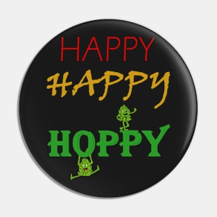 happy hoppy Pin