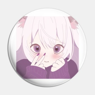 Cute anime girl Pin