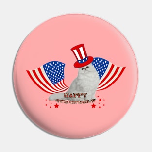 Happy 4th Of July Pin