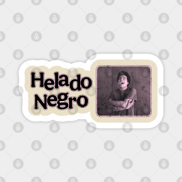 Helado Negro Laugh Out Loud Magnet by Iip Ratmono