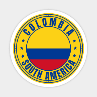 Colombia South America Magnet