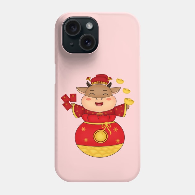 Wish you a happy new year Phone Case by Athikan