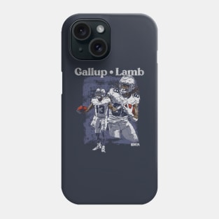 CeeDee Lamb & Michael Gallup Dallas Duo Phone Case