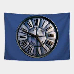 Old French Clock Design Tapestry