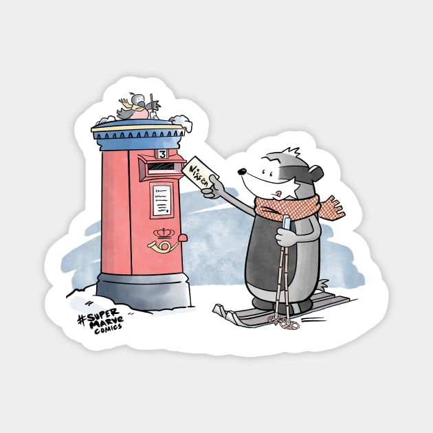 Royal Mail Magnet by Super Marve