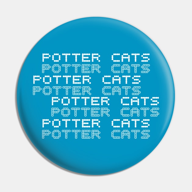 Potter cats Pin by Dexter