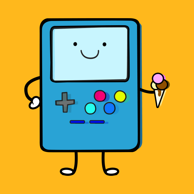 Ice cream lover video game by EuGeniaArt