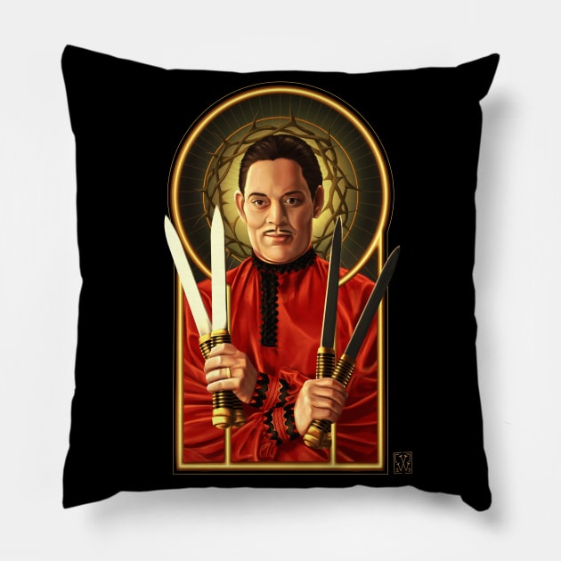 The Patriarch Pillow by VixPeculiar