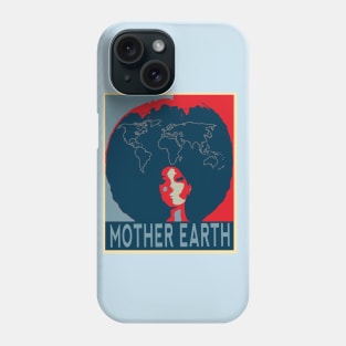 Black Mother Earth Phone Case