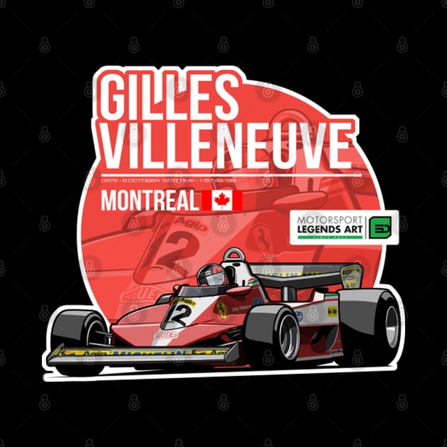 Gilles Villeneuve 1978 Montreal by stevenmsparks