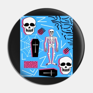 Halloween- Memphis style Pin