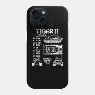 Tiger II Tank Specifications Phone Case