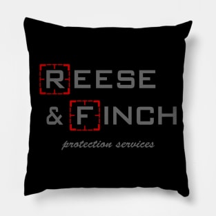 Reese & Finch Protection Services Pillow