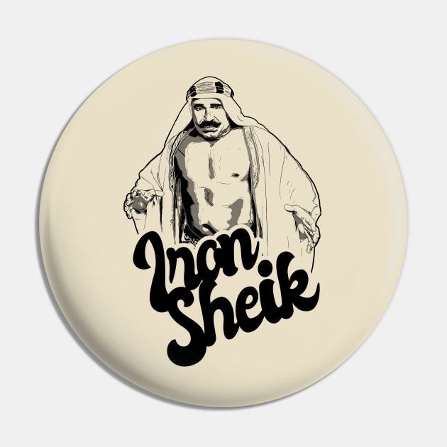 Iron Sheik 80s style classic Pin by Hand And Finger