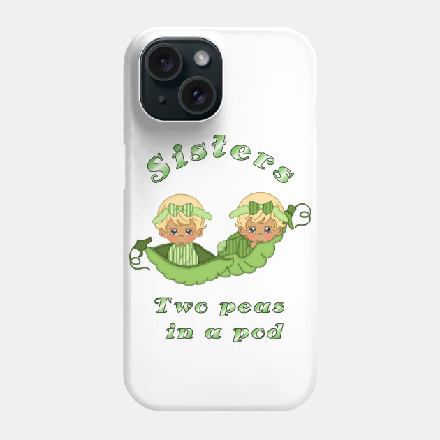 Two Peas 1 Phone Case by angelwhispers