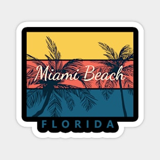 Miami Beach Florida Magnet