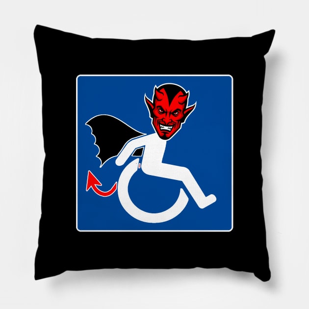 WHEELCHARIOT 5 (Luis) 2 Pillow by GardenOfNightmares