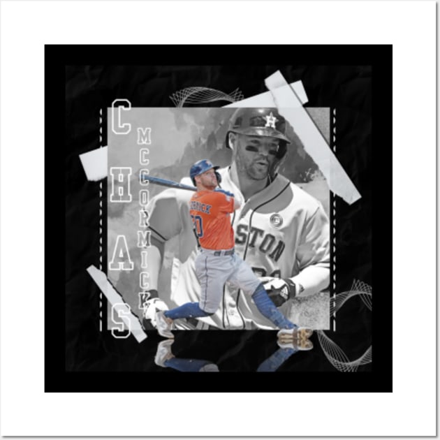 Chas Mccormick Houston Astros Poster Wall Art Sports Poster 