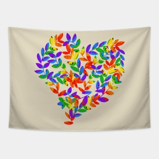 Pride Heart Tapestry