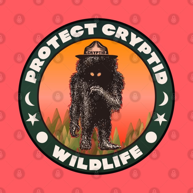 Protect Cryptid Wildlife ))(( Cryptozoology Fan Art by darklordpug