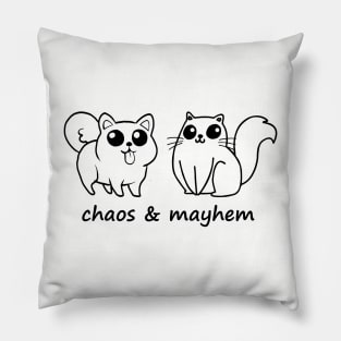 Chaos & Mayhem Pillow