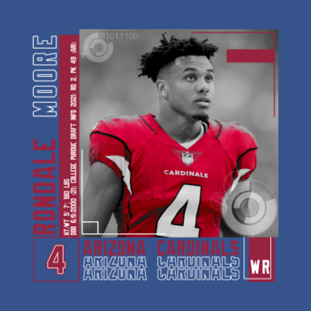 Disover Rondale Moore Football Edit Tapestries Cardinals - Rondale Moore - T-Shirt