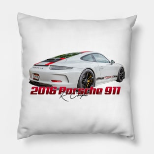 2016 Porsche 911 R Coupe Pillow