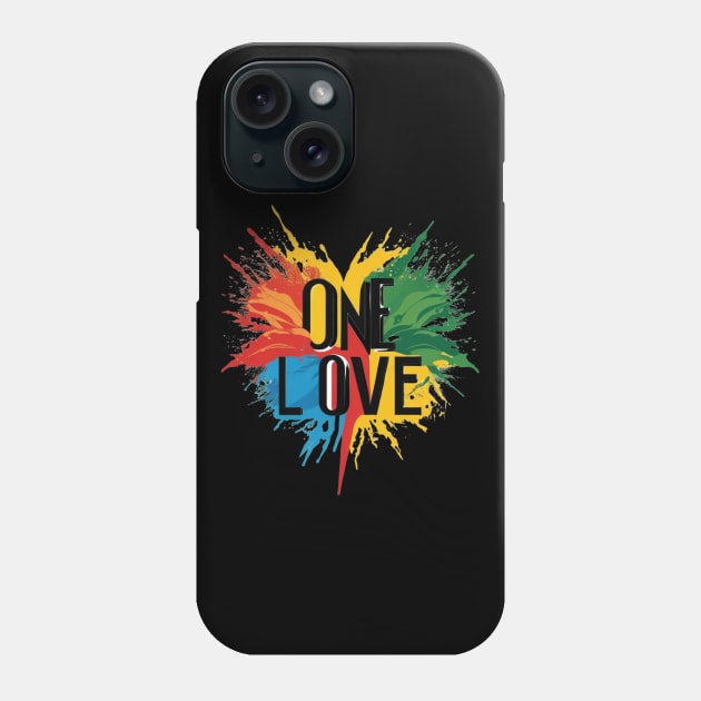 One Love Phone Case by One Love Designs