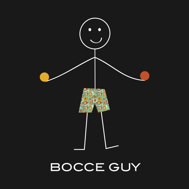 Funny Bocce Ball Guy by whyitsme