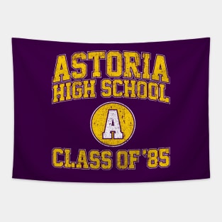 Astoria High School Class of 85 (Variant) - The Goonies Tapestry