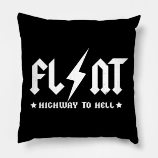 Flint: Highway to Hell Pillow