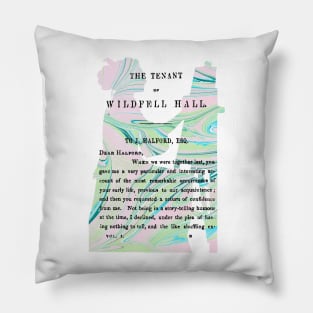 Anne Bronte: The Tenant of Wildfell Hall Collage Pillow