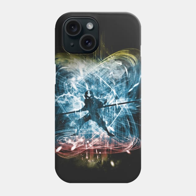 elemental storm Phone Case by kharmazero