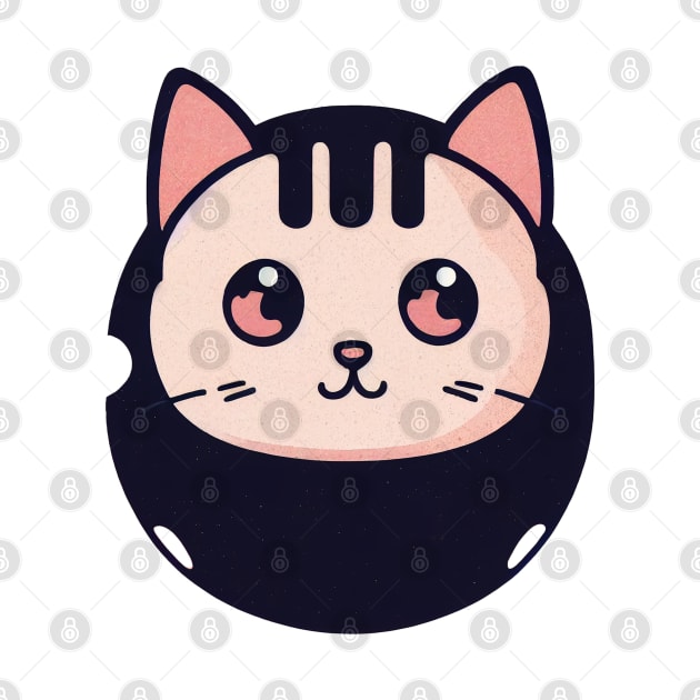 Bowling Ball Cat by dozydonut by dozydonut