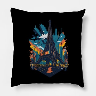 Eiffel Tower Pillow