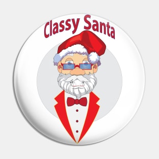 Classy Santa Pin