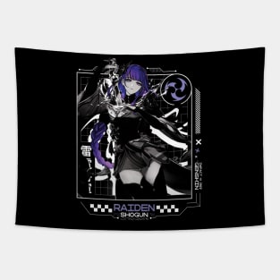 Raiden Shogun Tapestry