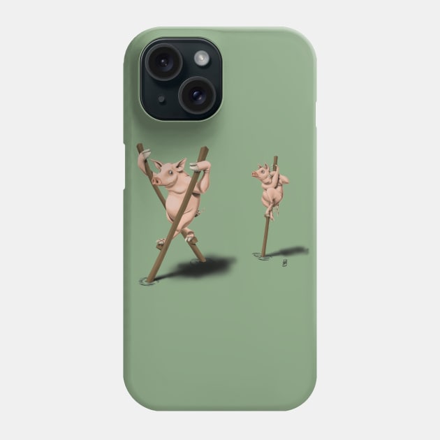 Stick in the mud Phone Case by RobArt