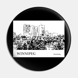 Winnipeg - Manitoba Pin