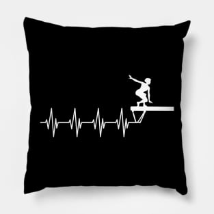 Gymnast Heartbeat w Pillow