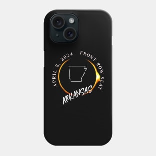 2024 Arkansas Eclipse Front Row Seat To Total Darkness Phone Case