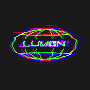 LUMON logo glitch T-Shirt