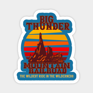 Big Thunder Railroad Company Magnet