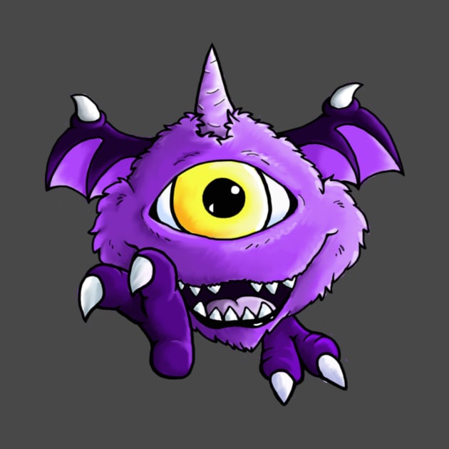 one eyed one horned flying purple people eater by ThePieLord