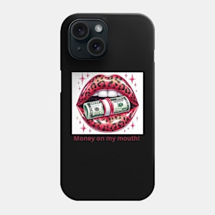 Glossy lip money Design Phone Case