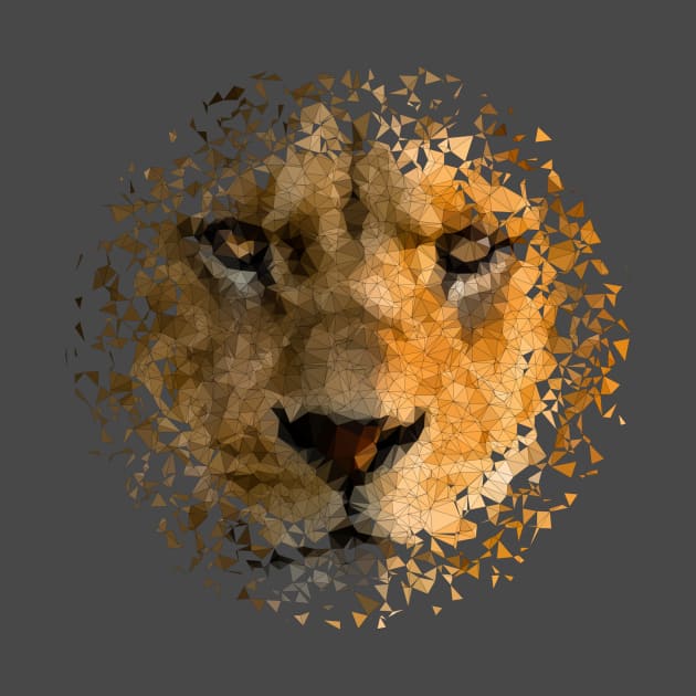 Low Poly Lion by TRIME