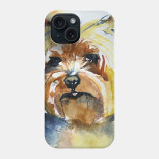 Yorkshire Terrier Watercolor - Gift For Dog Lovers Phone Case